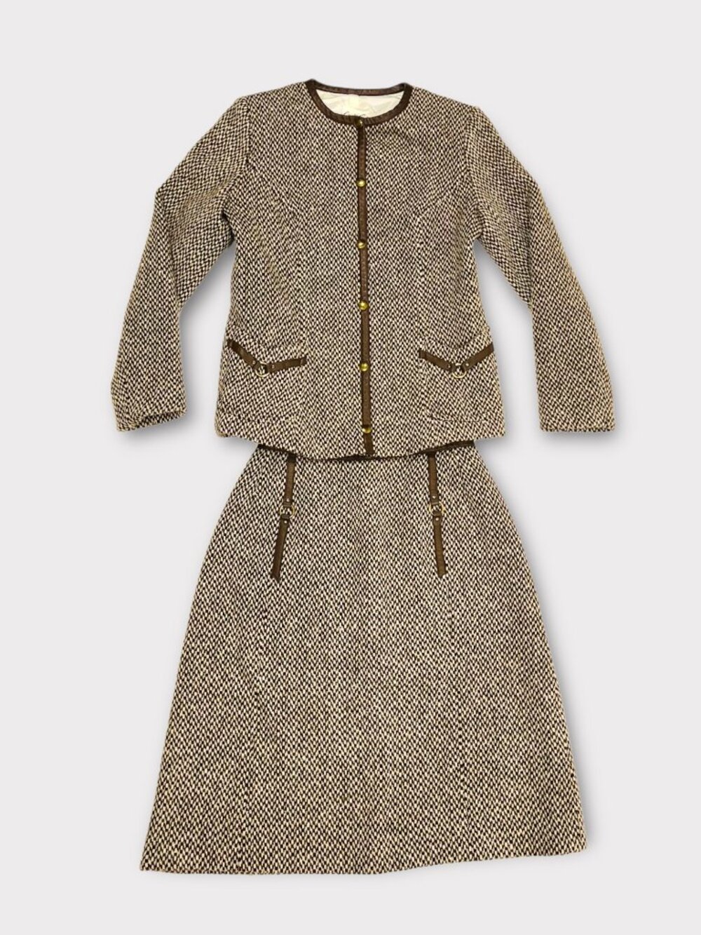 Vintage 1960s Country Set Skirt Suit